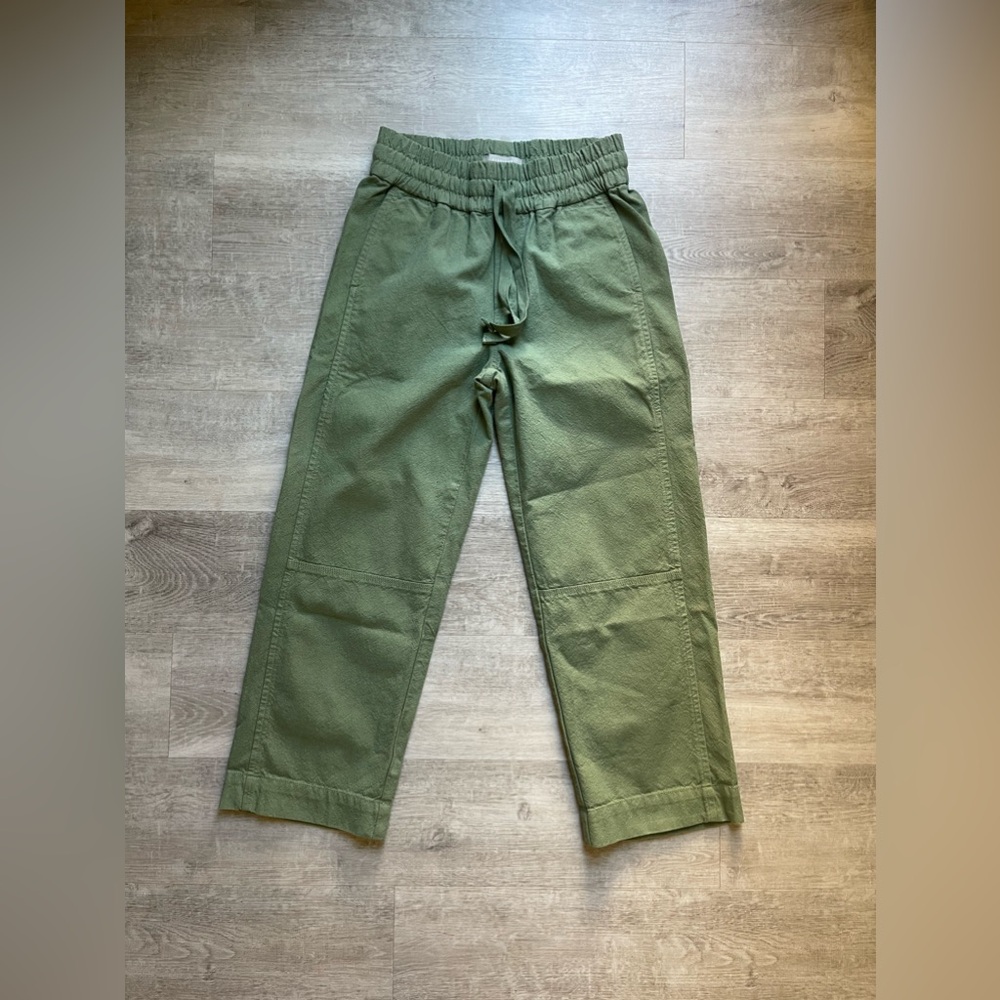 Everlane Organic Cotton Drawstring Pull On Pants size M - Picture 2 of 7